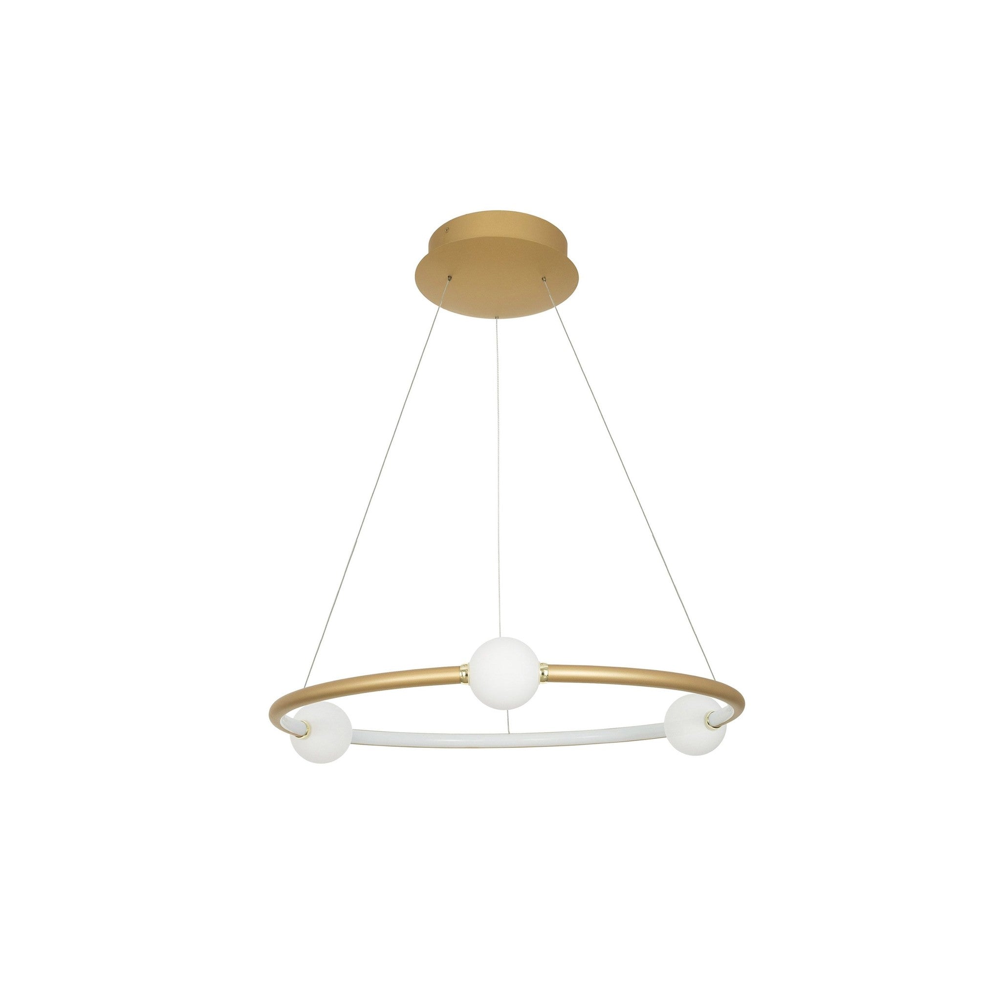 Hanglamp Celia, goud