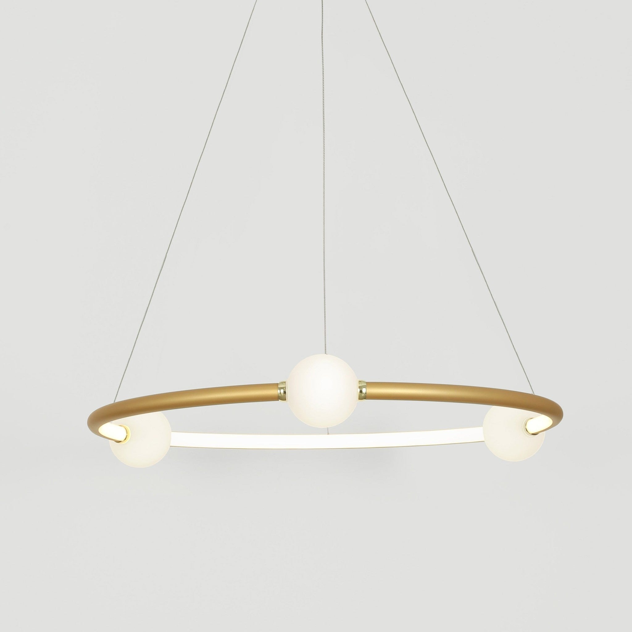 Hanglamp Celia, goud