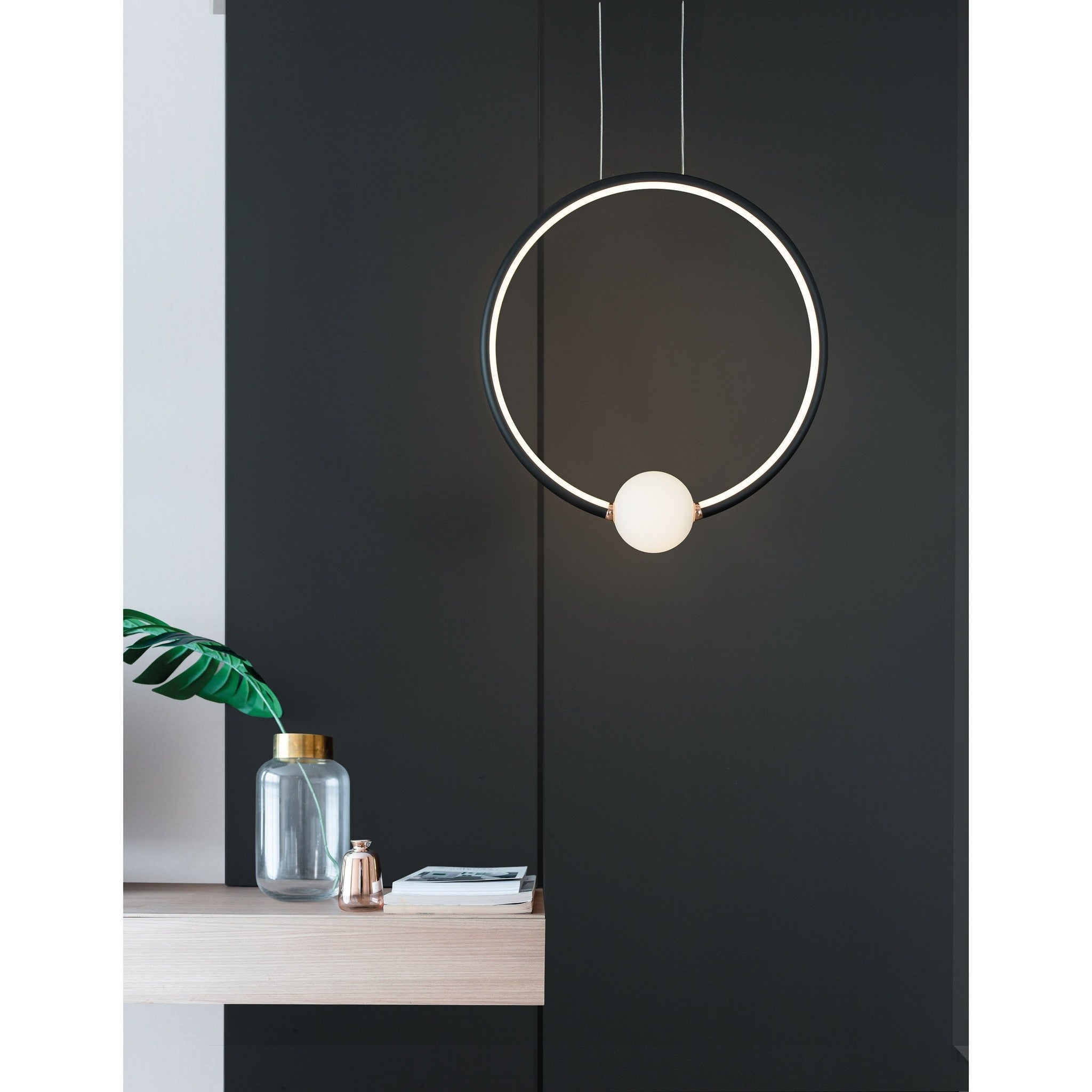 Hanglamp Celia, zwart