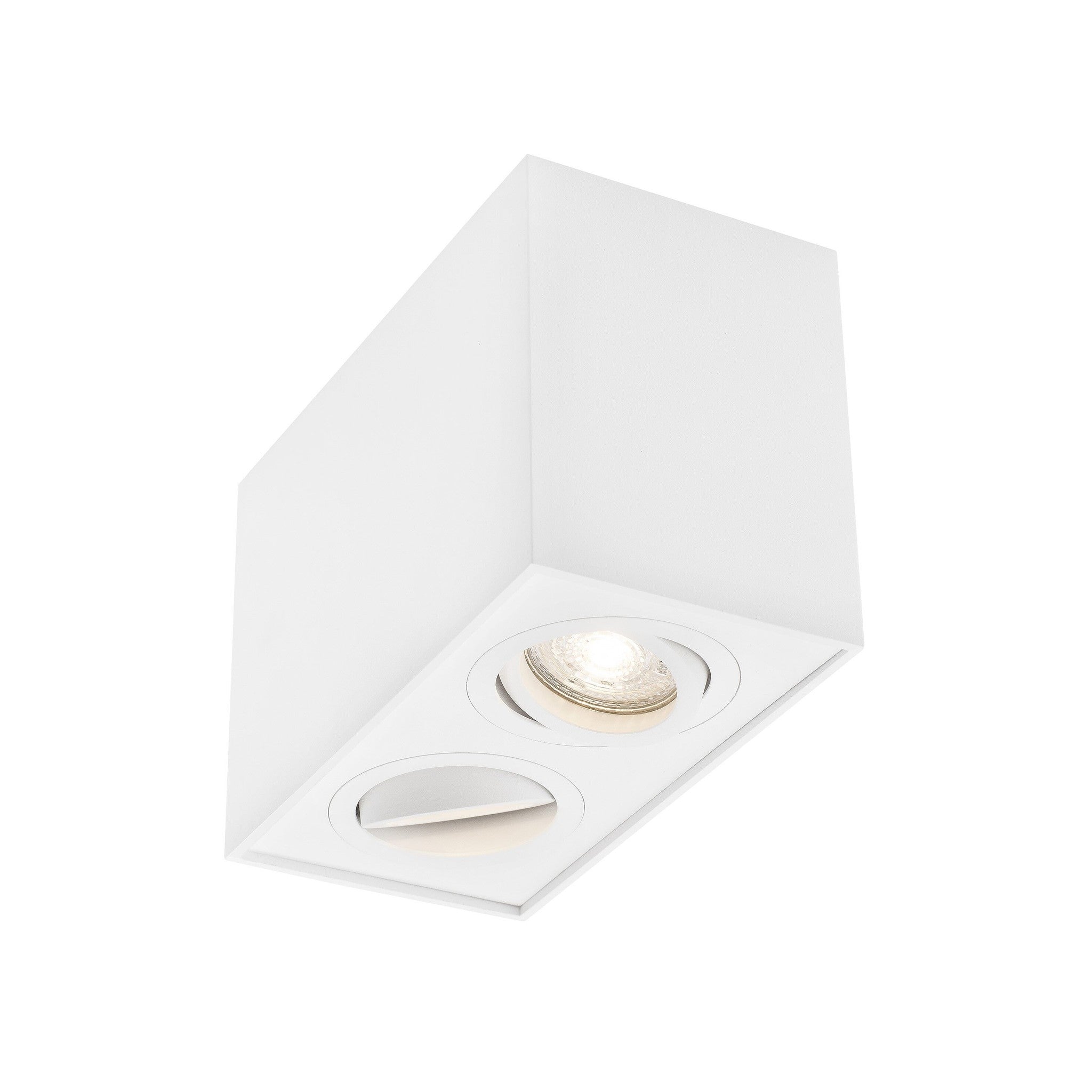 Spot en saillie Rende 2L GU10, blanc