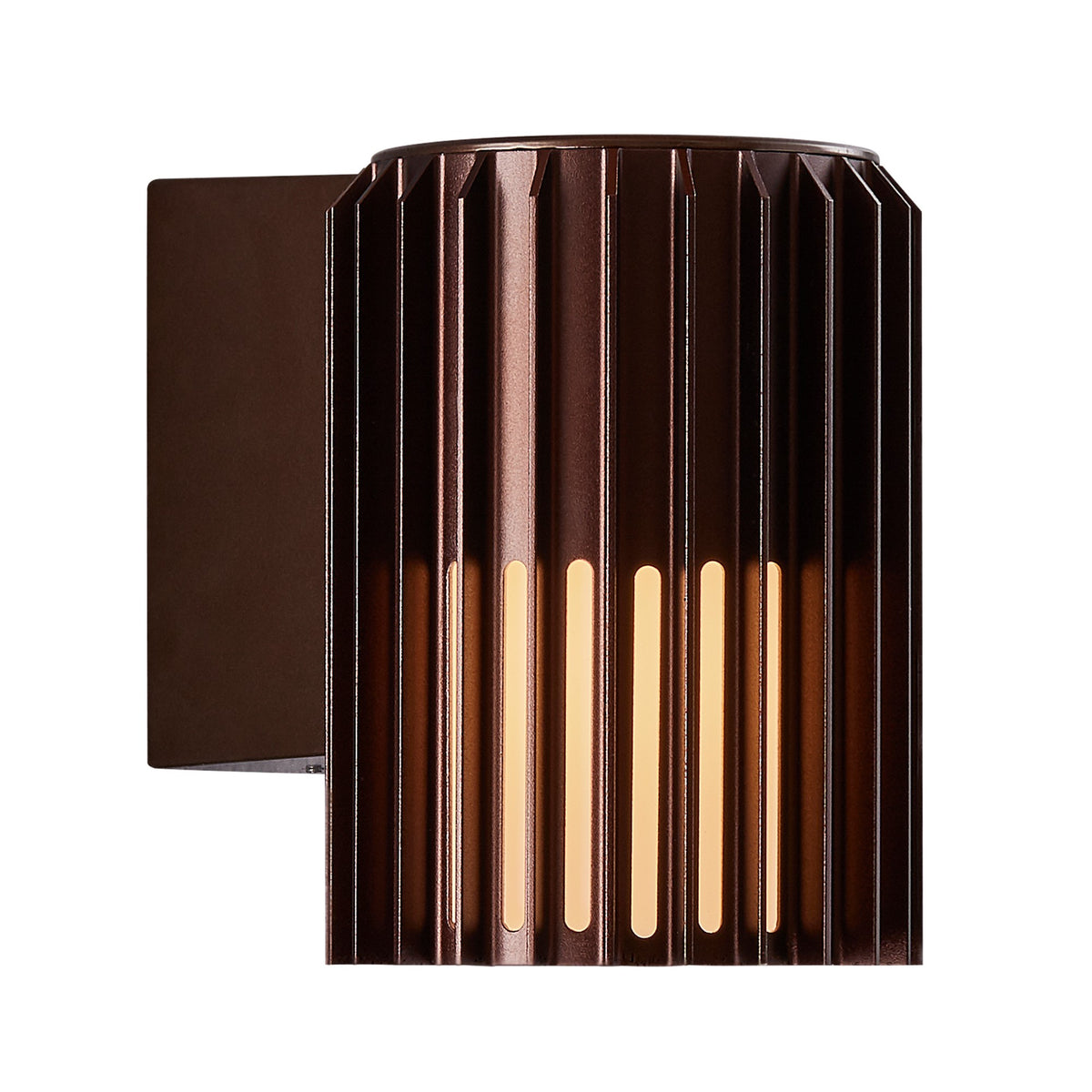 Nordlux Aludra wall light Seaside brown metallic