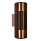 Nordlux Aludra Double wall light Seaside brown metallic