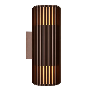 Nordlux Aludra Double wall light Seaside brown metallic