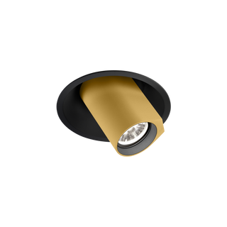 Wever & Ducré BLIEK ROUND 1.0 LED half-inbouwspot – verkrijgbaar in 3 kleuren – bladveren