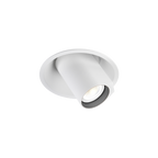 Wever & Ducré BLIEK ROUND 1.0 PAR16 half-inbouwspot – verkrijgbaar in 3 kleuren – bladveren