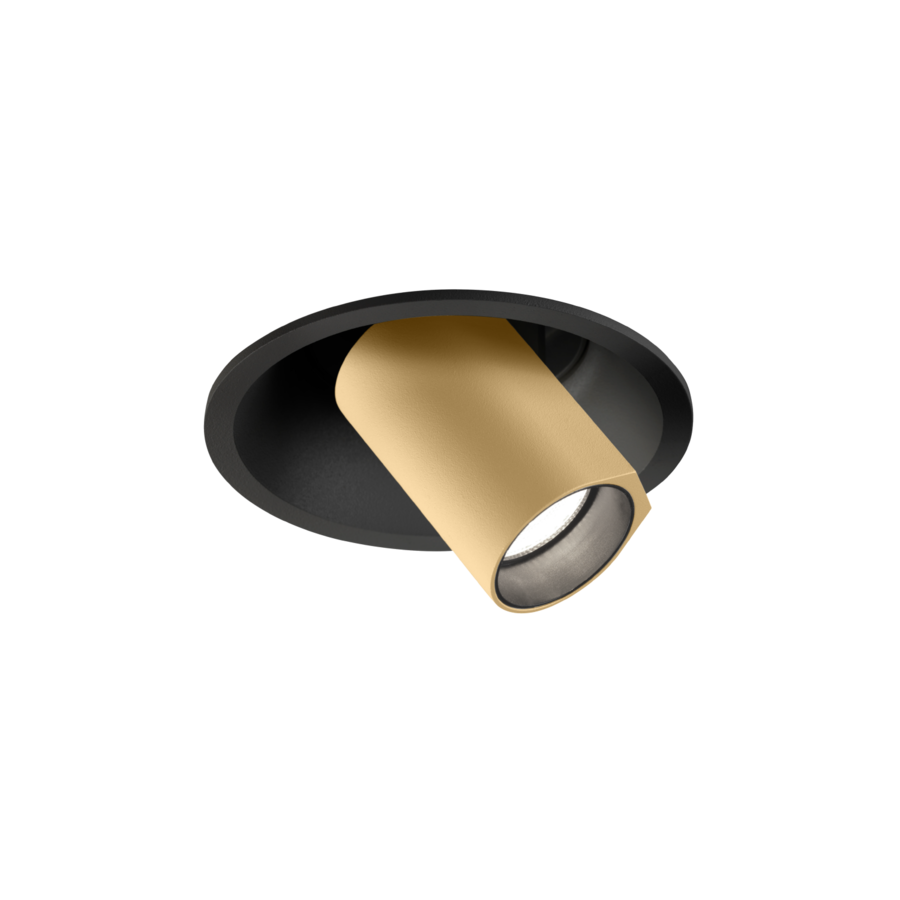 Wever & Ducré BLIEK ROUND petit 1.0 semi-recessed spot – available in 3 colours