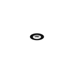 BLINK trimless 1.0 spot encastré de sol rond LED 3000K noir mat