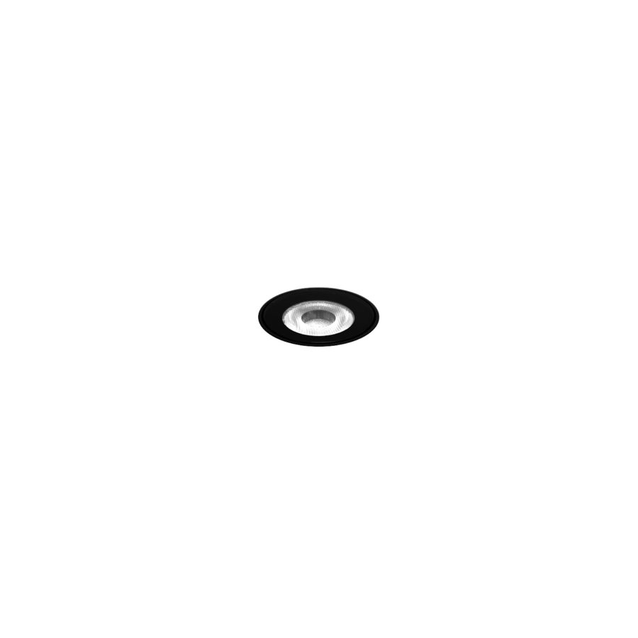 BLINK trimless 1.0 spot encastré de sol rond LED 3000K noir mat