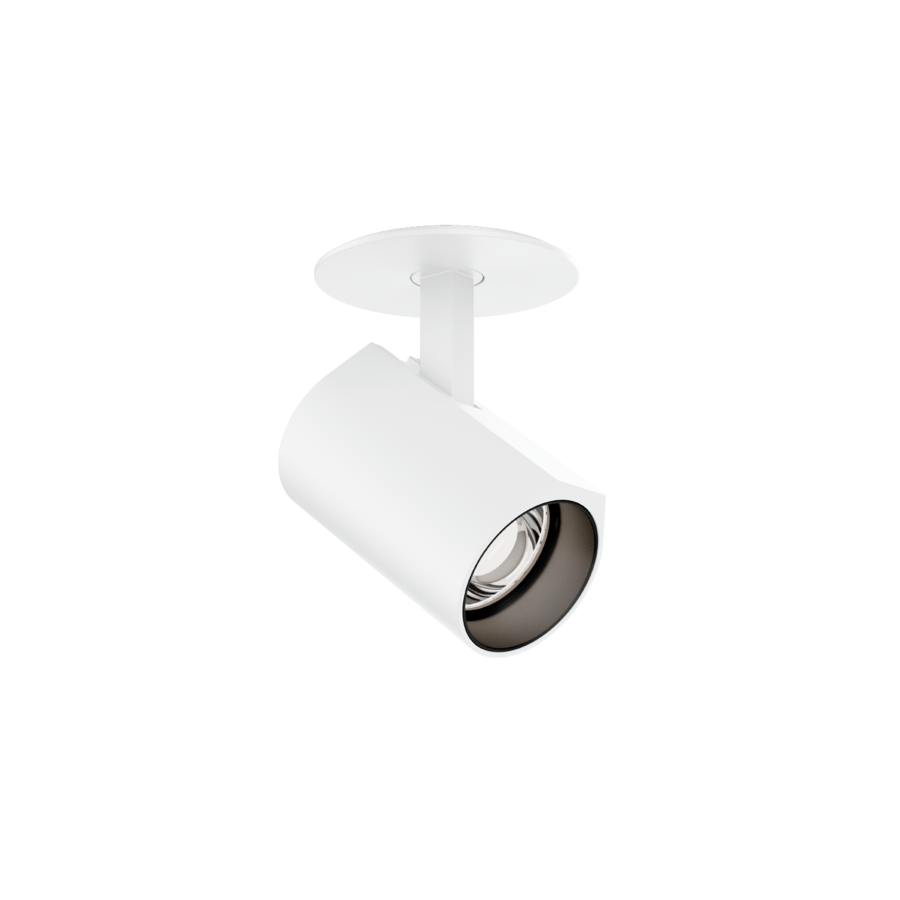 Wever & Ducré CENO 1.0 semi-recessed spot – available in 6 colours – wire springs