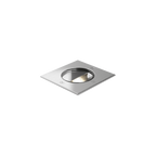 CHART ASYM 1.2 spot encastré de sol carré LED 3000K inox