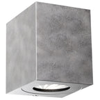 Nordlux Canto Kubi 2 wandlamp gegalvaniseerd
