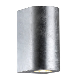 Nordlux Canto Maxi 2 wandlamp gegalvaniseerd