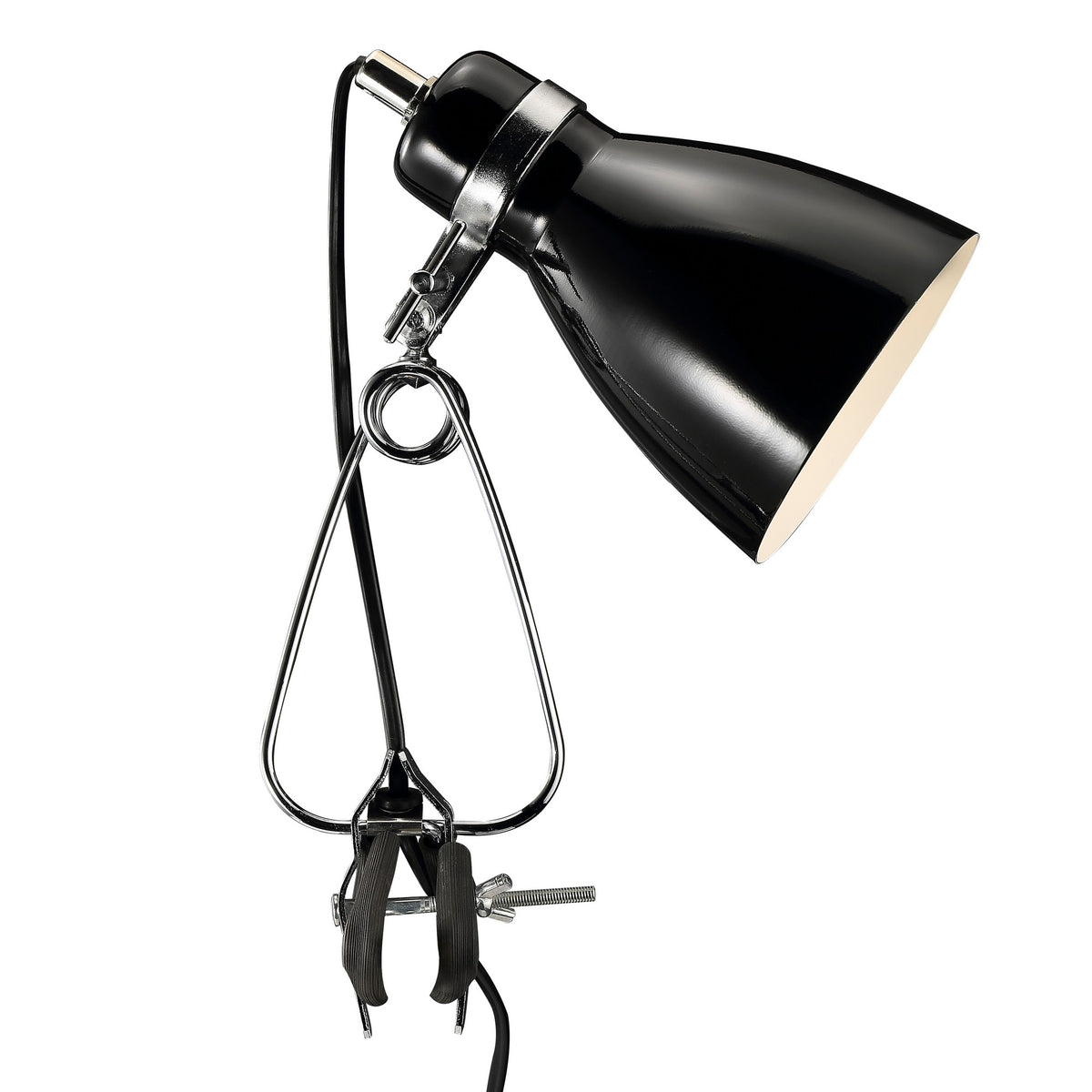 Nordlux Cyclone clamp lamp black