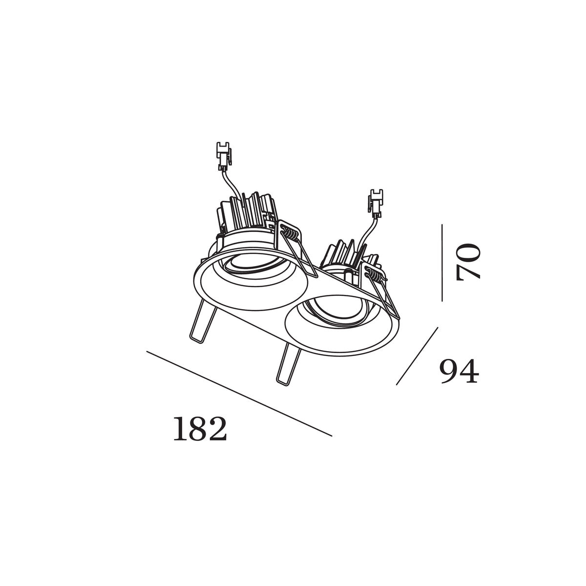 Wever & Ducré DEEP ADJUST 2.0 LED spot encastrable orientable – disponible en 4 couleurs