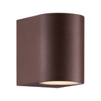 Nordlux Dion Single wandlamp roestbruin