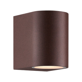 Nordlux Dion Single wandlamp roestbruin