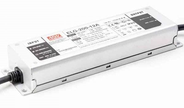 Alimentation LED Mean Well ELG-200-12A 192 W 12 V