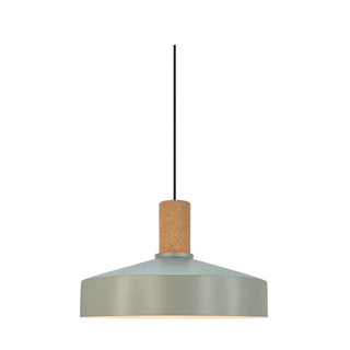Nordlux Elvas Cork pendant light soft green