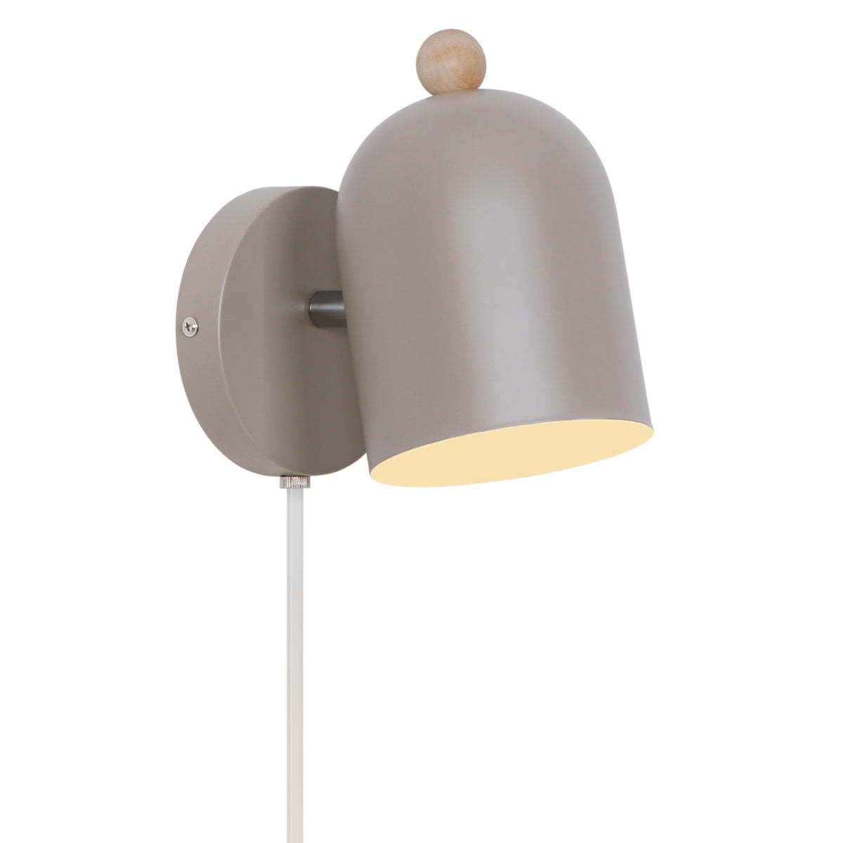 Nordlux Gaston wandlamp lichtbruin