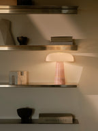 Design for The People Glossy Mini lampe de table rose