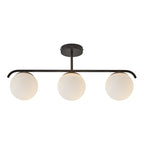Nordlux Grant 3-Spot plafondlamp zwart