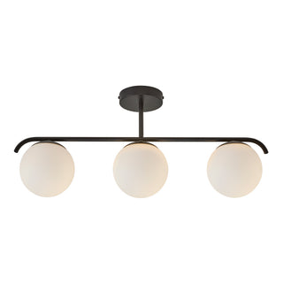 Nordlux Grant 3-Spot plafondlamp zwart