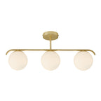 Nordlux Grant 3-Spot plafondlamp messing