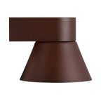 Nordlux Kyklop Cone wall light rust brown