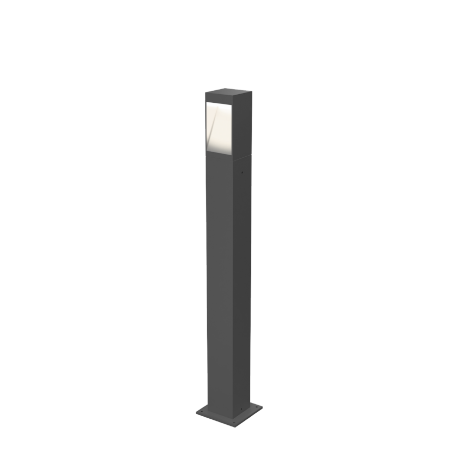 LINUS 3.0 square outdoor bollard light LED 3000K