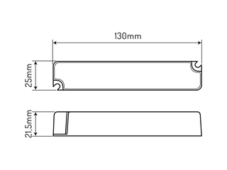 Alimentation LED LED line PRIME LL-12-24 12 W 24 V