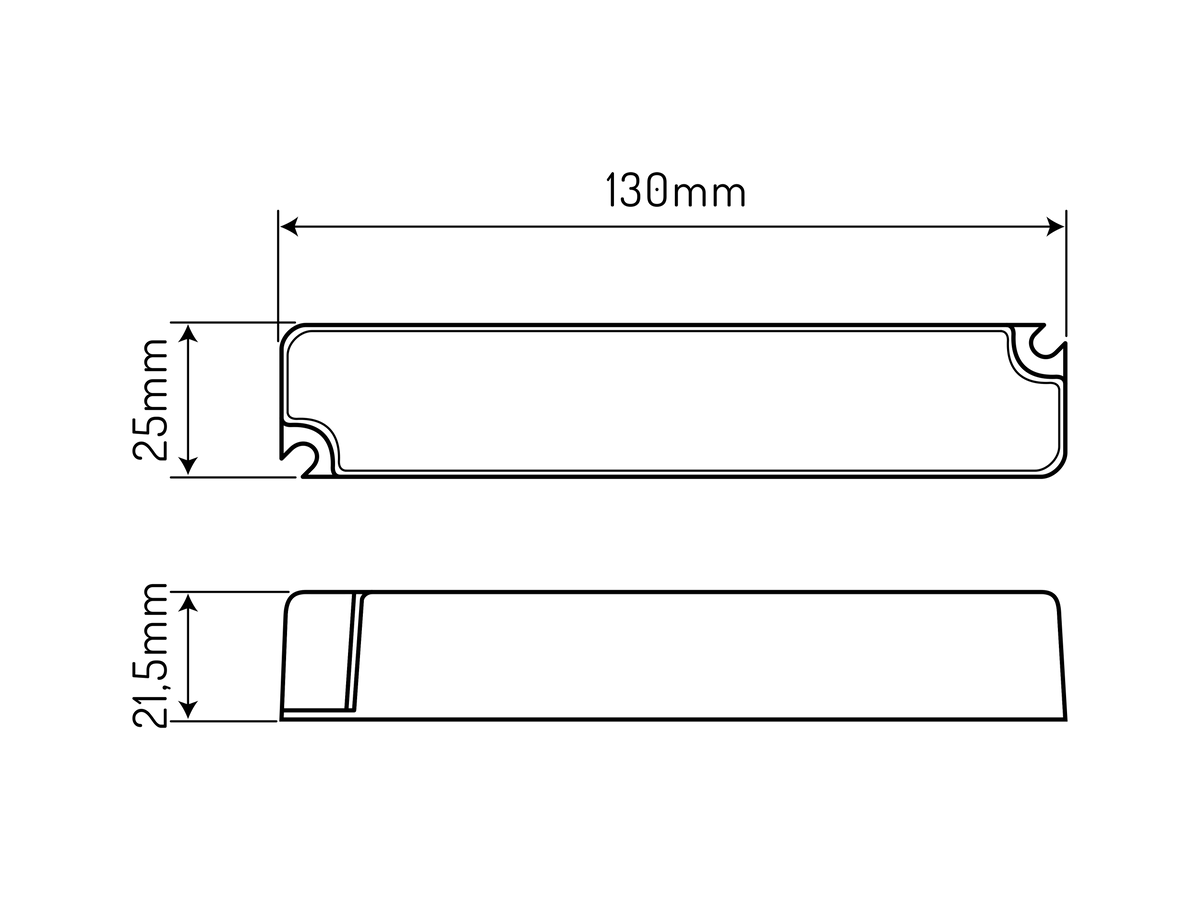 Alimentation LED LED line PRIME LL-12-24 12 W 24 V