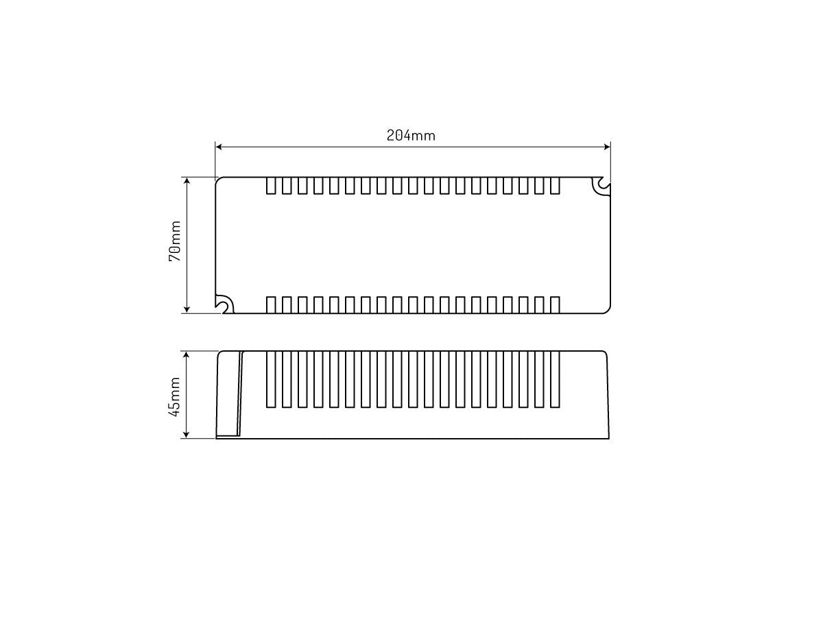 LED power supply LED line PRIME LL-200-24 200 W 24 V