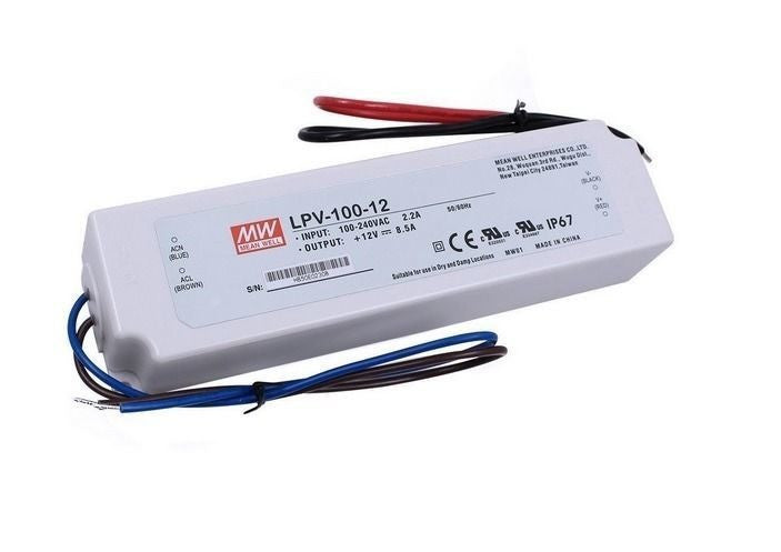 Alimentation LED Mean Well LPV-100-12 102 W 12 V
