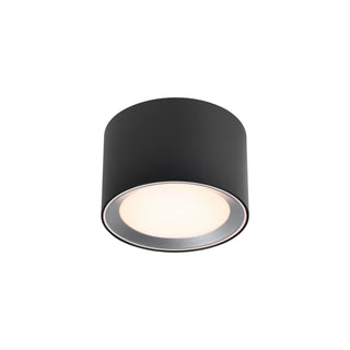 Nordlux Landon 8 opbouwspot zwart