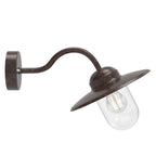 Nordlux Luxembourg wandlamp roestbruin