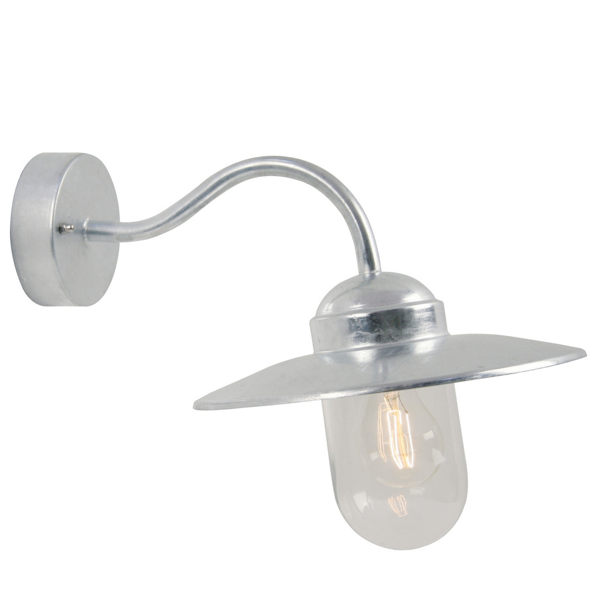 Nordlux Luxembourg wall light galvanised