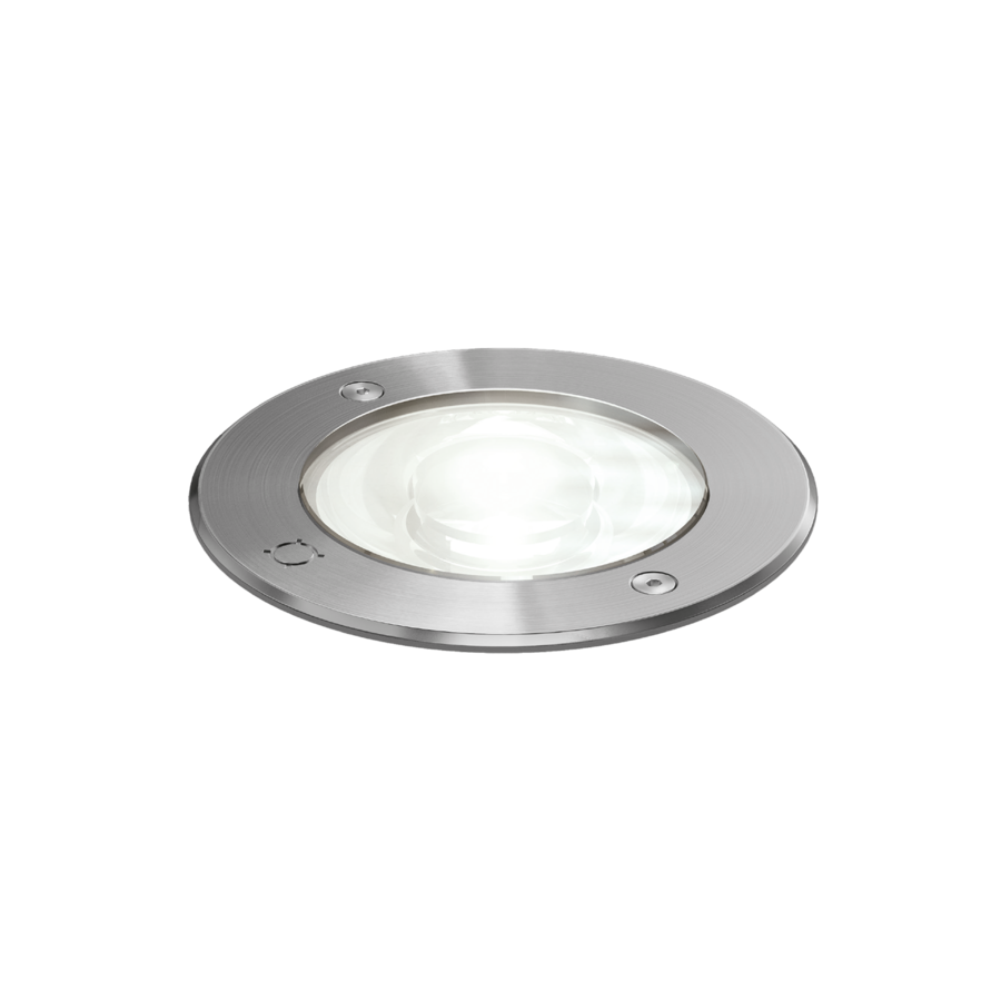 MAP 1.6 spot encastré de sol rond LED 3000K inox