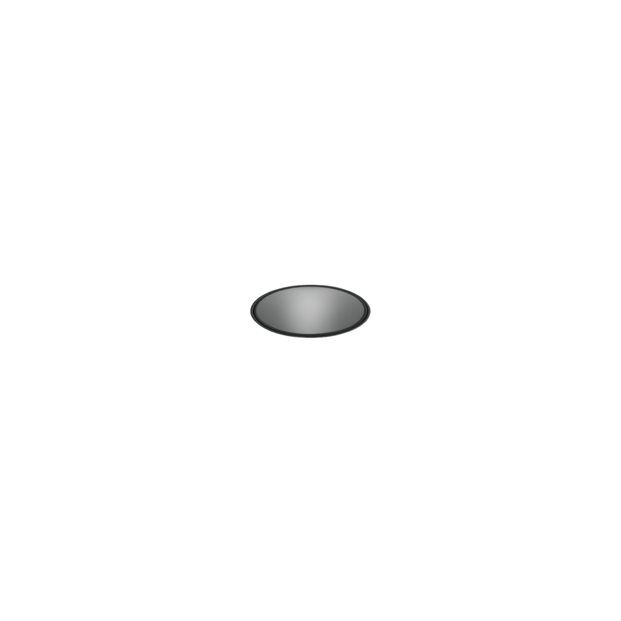 Wever & Ducré MATCH point trimless 1.0 inbouwspot – Zwart mat