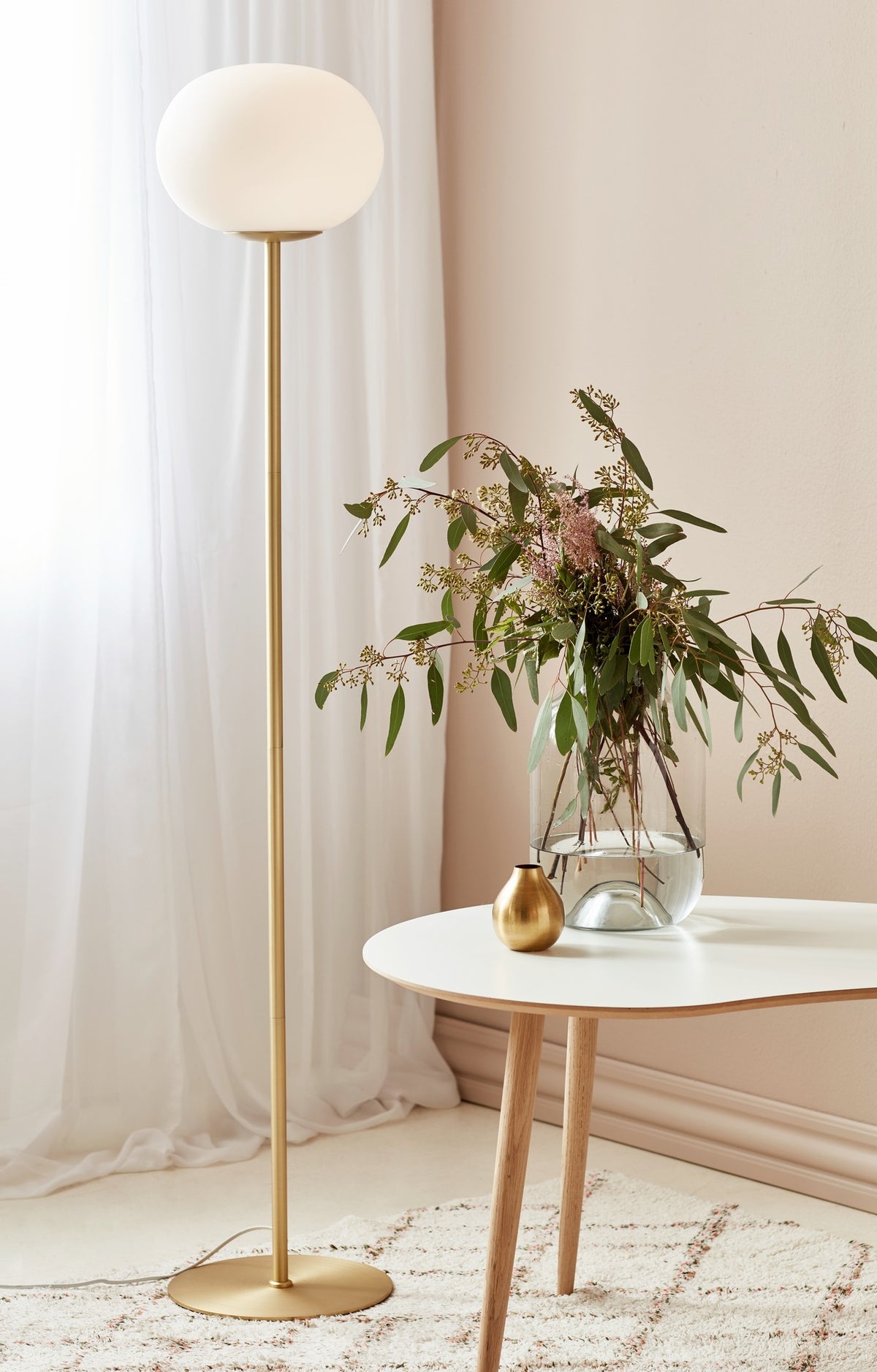 Nordlux Alton 27.5 floor lamp brass