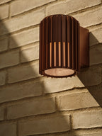 Nordlux Aludra wall light Seaside brown metallic