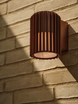 Nordlux Aludra wall light Seaside brown metallic