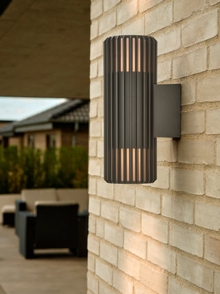 Nordlux Aludra Double wall light Seaside anthracite