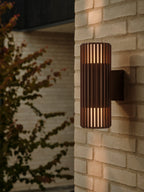 Nordlux Aludra Double wall light Seaside brown metallic