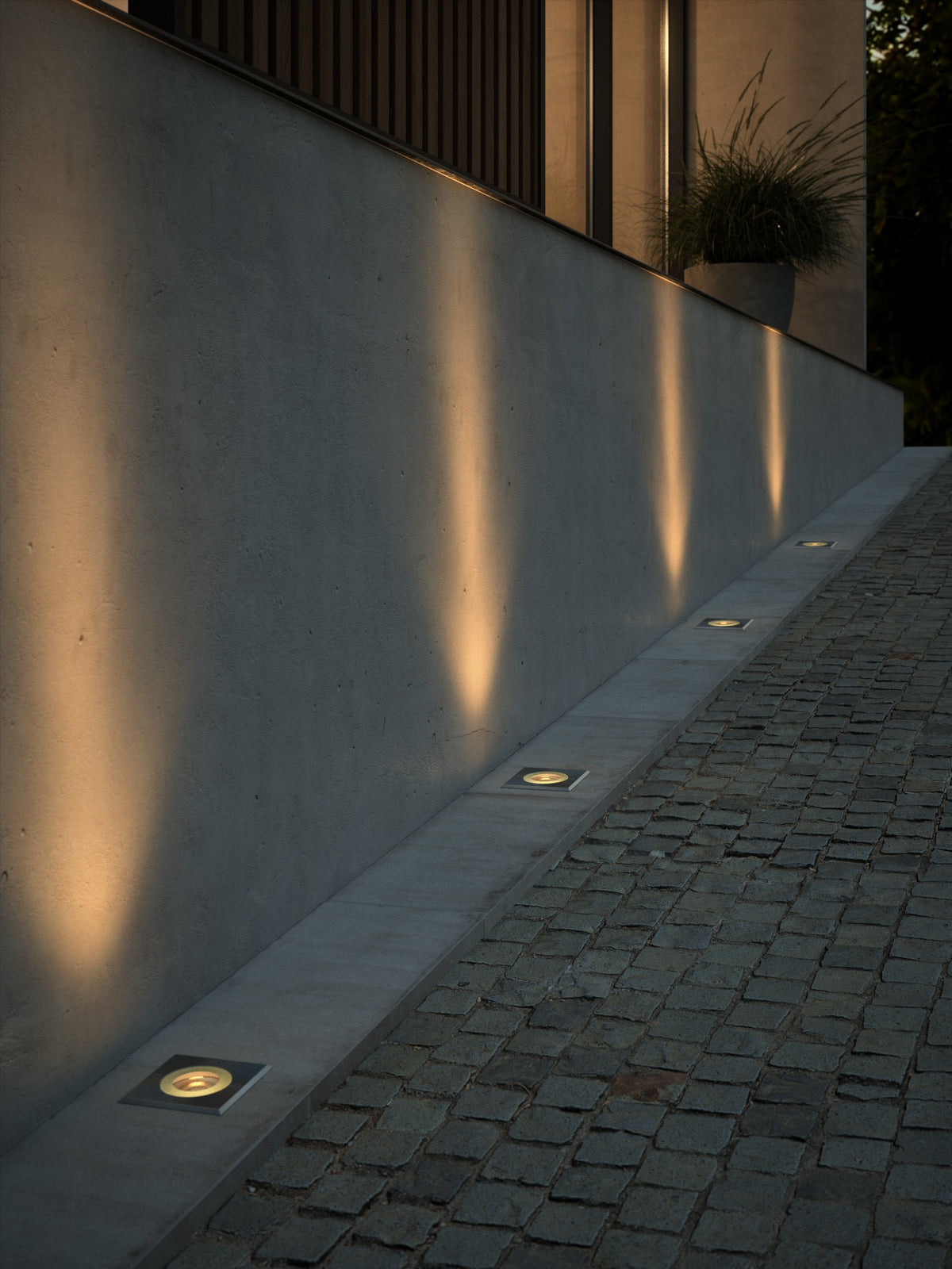 Nordlux Andor recessed spot stainless steel