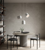 Design for The People Angle E27 pendant lamp white/telegrey