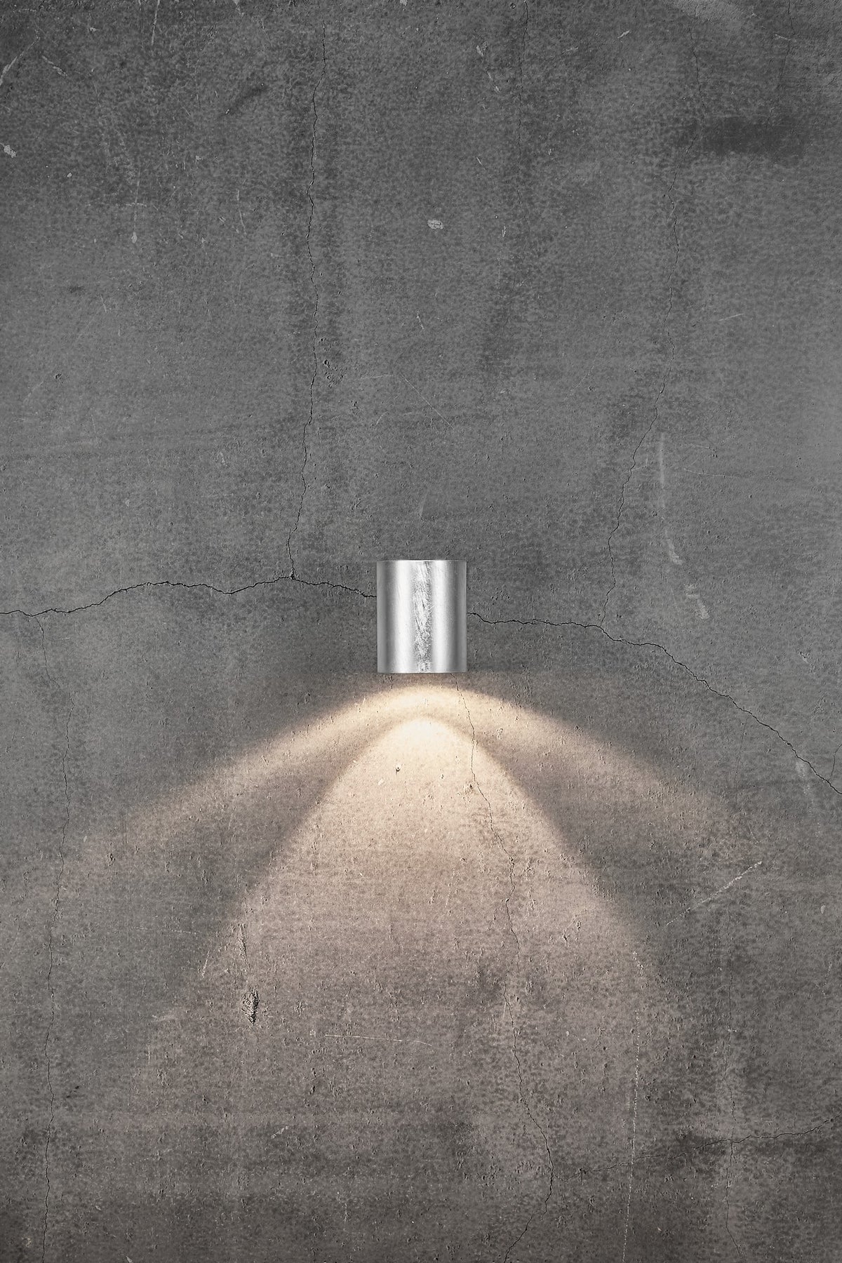 Nordlux Canto 2 wall light galvanised