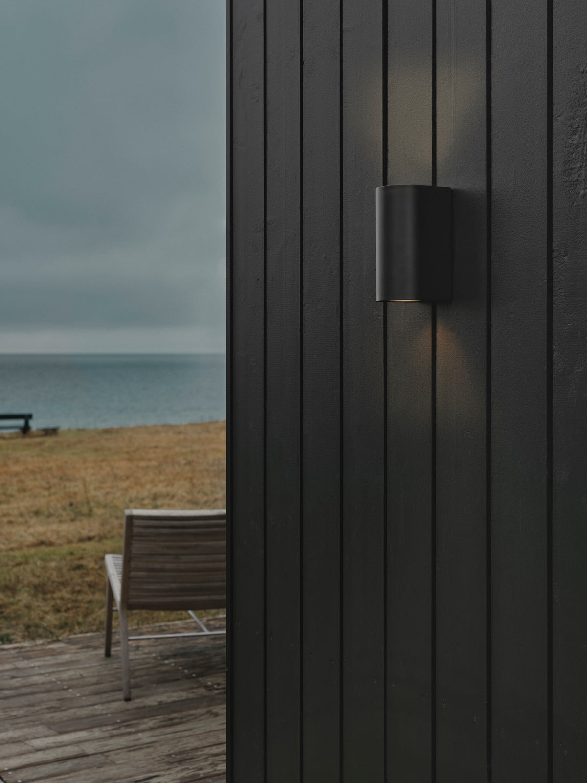 Nordlux Canto Maxi 2 wall light Seaside black
