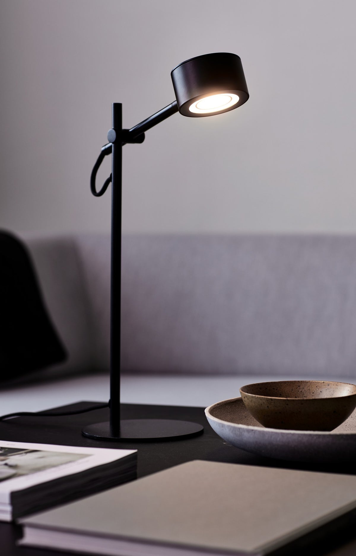Nordlux Clyde table lamp black