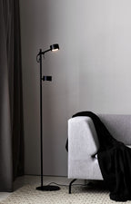 Nordlux Clyde floor lamp black