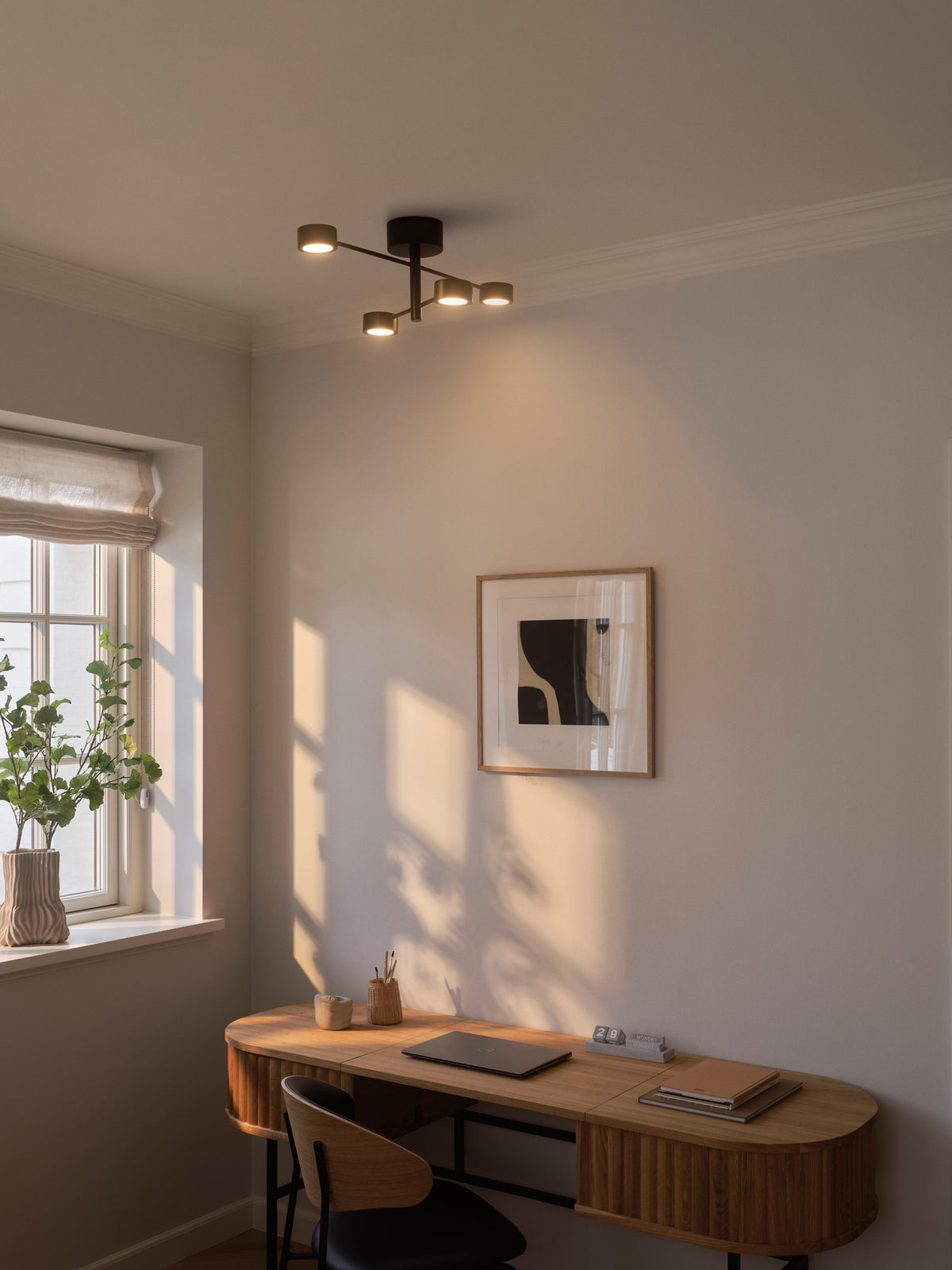 Nordlux Clyde Flex 4-Rail spotlight black